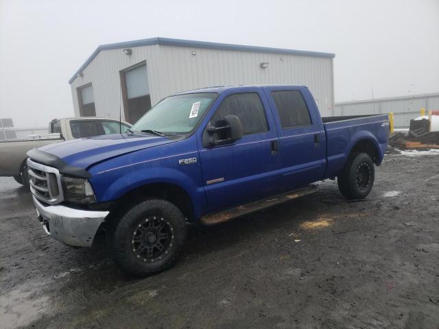 1FTNW21P43EC42034 - 2003 FORD F250 SUPER DUTY BLUE photo 1