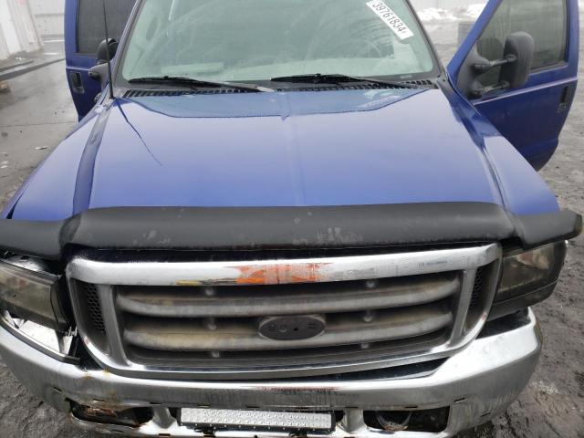 1FTNW21P43EC42034 - 2003 FORD F250 SUPER DUTY BLUE photo 11