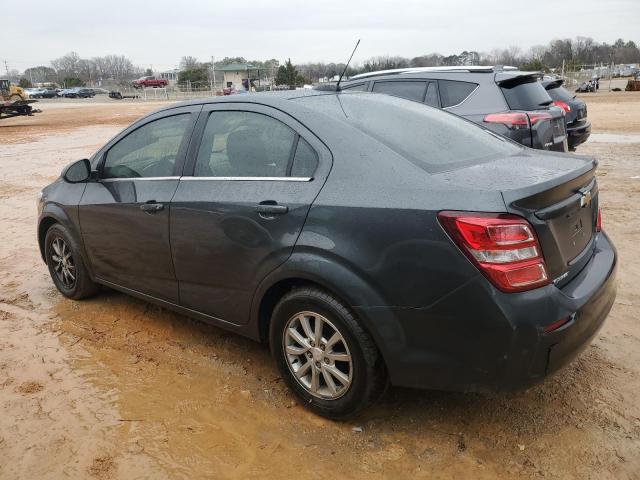 1G1JD5SB0K4110846 - 2019 CHEVROLET SONIC LT GRAY photo 2