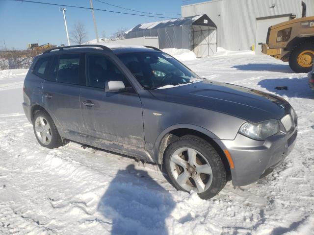 WBXPC93449WJ30837 - 2009 BMW X3 XDRIVE30I GRAY photo 4