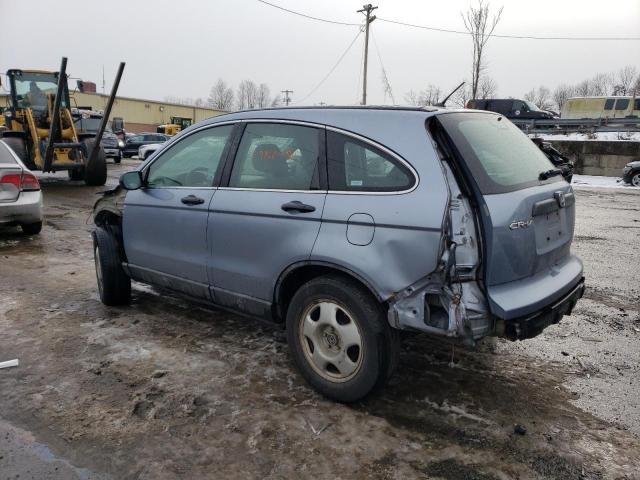 5J6RE48369L011346 - 2009 HONDA CR-V LX BLUE photo 2