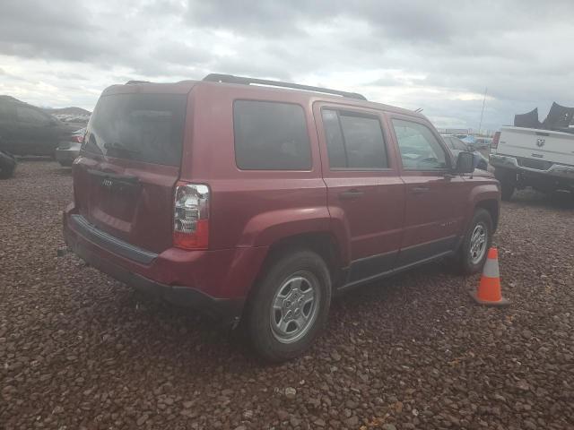 1C4NJPBA8CD678770 - 2012 JEEP PATRIOT SPORT BURGUNDY photo 3