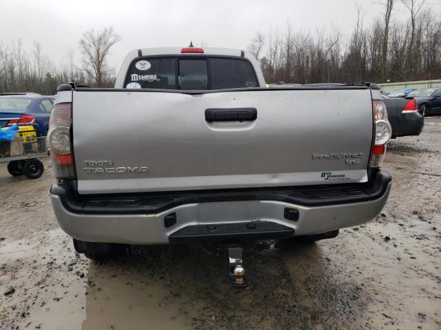 3TMKU4HN2EM041609 - 2014 TOYOTA TACOMA DOUBLE CAB PRERUNNER LONG BED SILVER photo 6