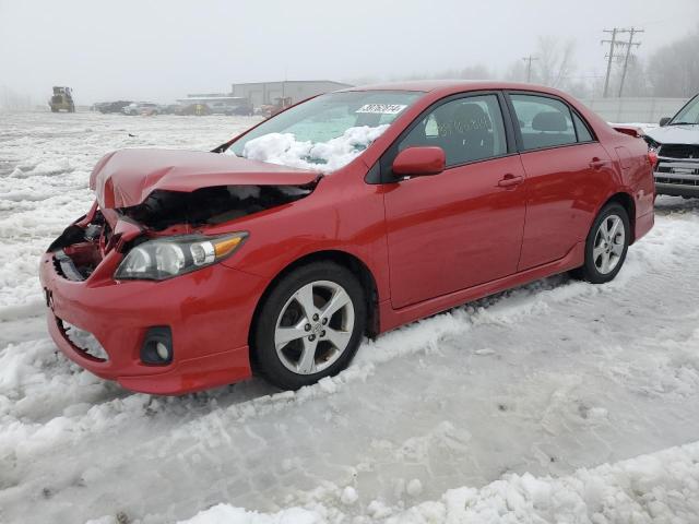 2T1BU4EE1DC949285 - 2013 TOYOTA COROLLA BASE RED photo 1