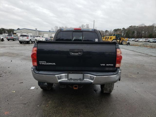 5TELU42N56Z248934 - 2006 TOYOTA TACOMA DOUBLE CAB შავი ფოტო 6
