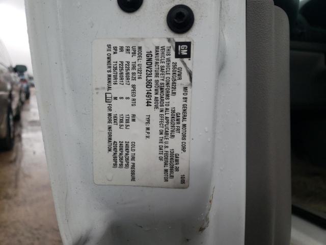 1GNDV23L36D149144 - 2006 CHEVROLET UPLANDER LS 白色 照片 13