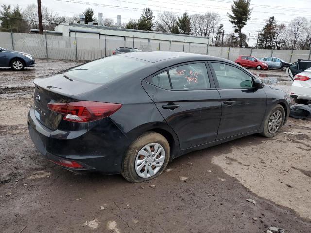 5NPD74LF0KH467414 - 2019 HYUNDAI ELANTRA SE BLACK photo 3