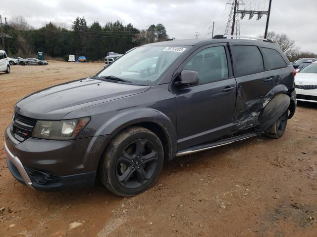 3C4PDCGG3JT378163 - 2018 DODGE JOURNEY CROSSROAD GRAY photo 1