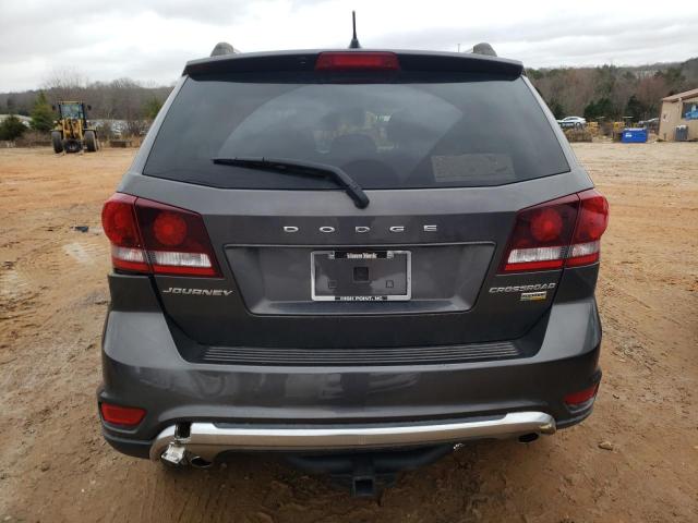 3C4PDCGG3JT378163 - 2018 DODGE JOURNEY CROSSROAD GRAY photo 6