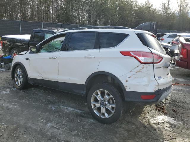 1FMCU9HX8DUD40207 - 2013 FORD ESCAPE SEL WHITE photo 2