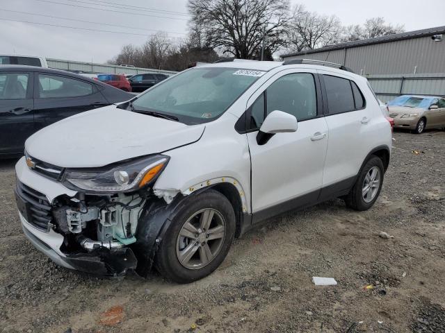 KL7CJLSM0NB568317 - 2022 CHEVROLET TRAX 1LT WHITE photo 1