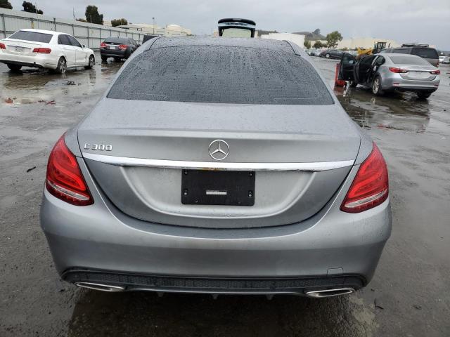 55SWF4JB7FU084911 - 2015 MERCEDES-BENZ C 300 SILVER photo 6