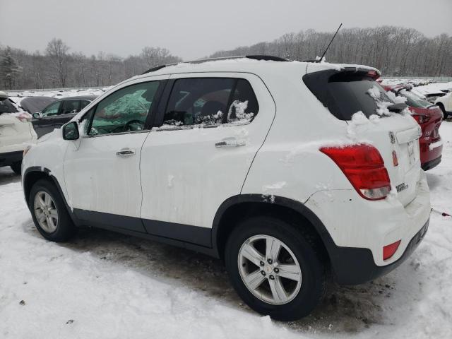 KL7CJPSB8KB923381 - 2019 CHEVROLET TRAX 1LT WHITE photo 2