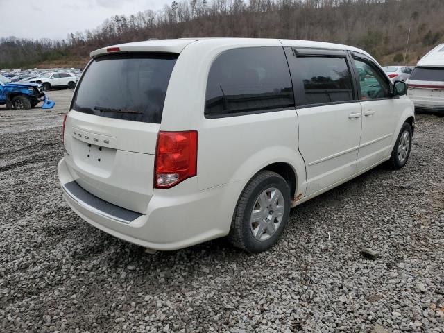 2C4RDGBG5CR389694 - 2012 DODGE GRAND CARA SE WHITE photo 3