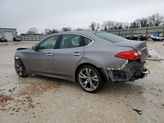 JN1BY1AP7DM512052 - 2013 INFINITI M37 GRAY photo 2