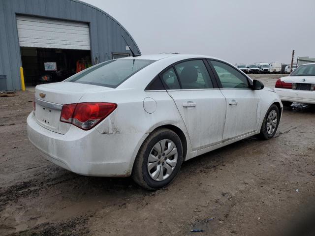 1G1PC5SHXC7203410 - 2012 CHEVROLET CRUZE LS WHITE photo 3