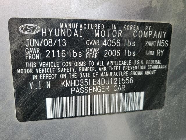 KMHD35LE4DU121556 - 2013 HYUNDAI ELANTRA GT SILVER photo 13