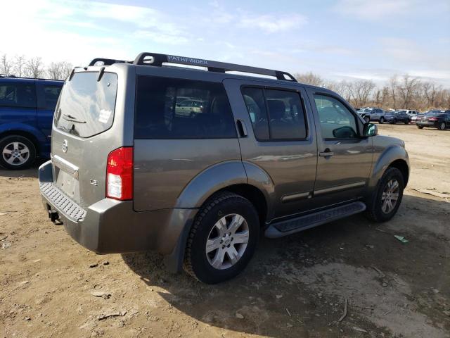 5N1AR18W75C735214 - 2005 NISSAN PATHFINDER LE ნაცრისფერი ფოტო 3