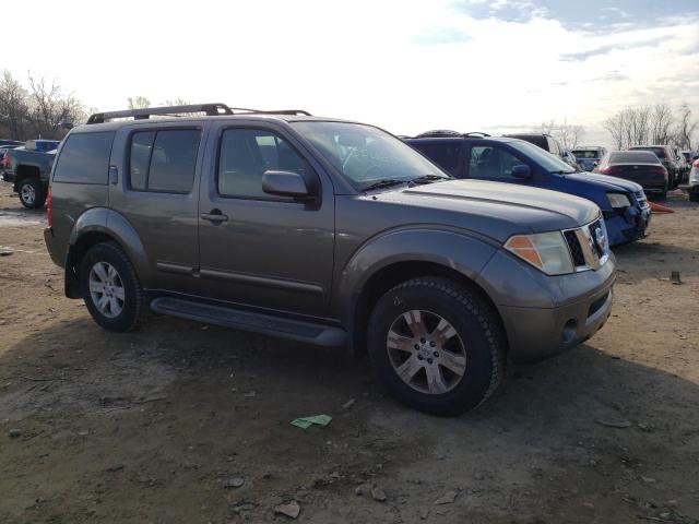 5N1AR18W75C735214 - 2005 NISSAN PATHFINDER LE ნაცრისფერი ფოტო 4
