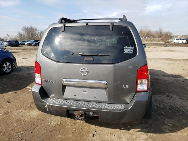 5N1AR18W75C735214 - 2005 NISSAN PATHFINDER LE ნაცრისფერი ფოტო 6
