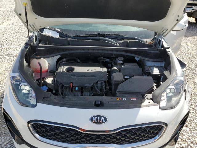 KNDPM3AC0M7905560 - 2021 KIA SPORTAGE LX WHITE photo 12