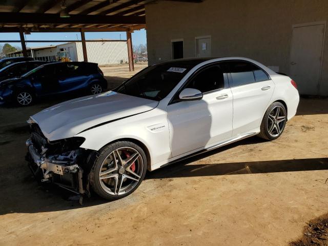 55SWF8HB3GU118499 - 2016 MERCEDES-BENZ C 63 AMG-S WHITE photo 1