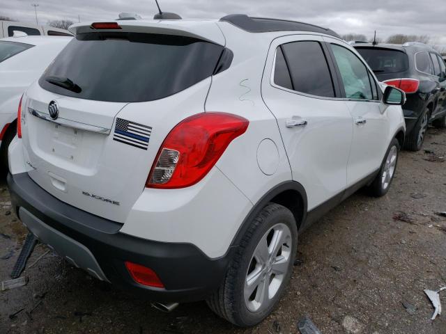 KL4CJASB3GB708489 - 2016 BUICK ENCORE WHITE photo 3