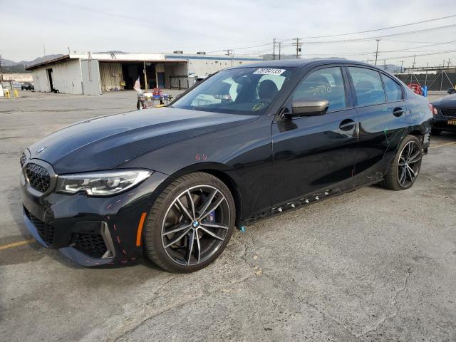 3MW5U9J03M8B47970 - 2021 BMW M340XI BLACK photo 1