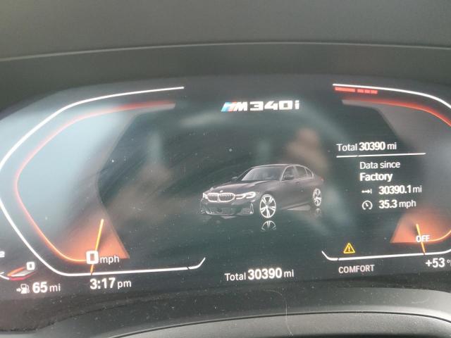 3MW5U9J03M8B47970 - 2021 BMW M340XI BLACK photo 9