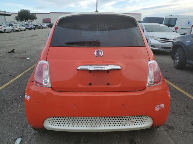 3C3CFFGE8ET173599 - 2014 FIAT 500 ELECTRIC ORANGE photo 6