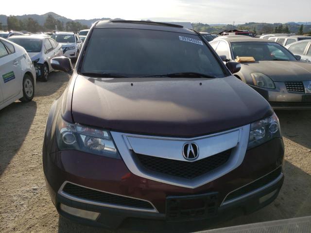 2HNYD2H45CH539332 - 2012 ACURA MDX TECHNOLOGY 栗色 照片 5
