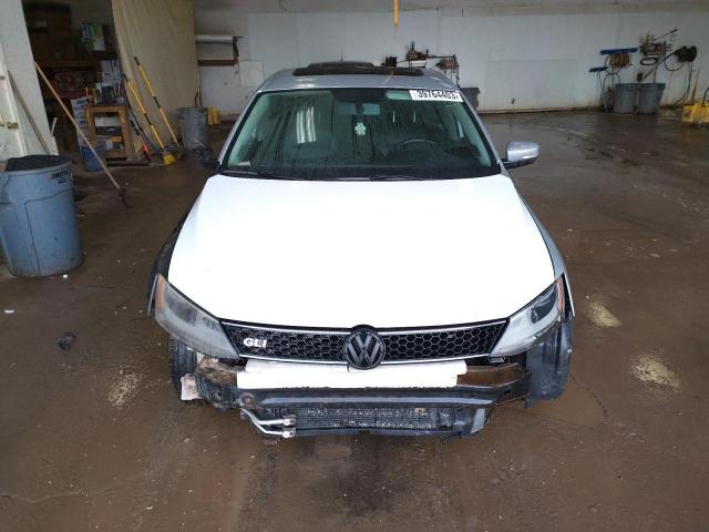 3VWLL7AJ8DM385599 - 2013 VOLKSWAGEN JETTA TDI SILVER photo 5