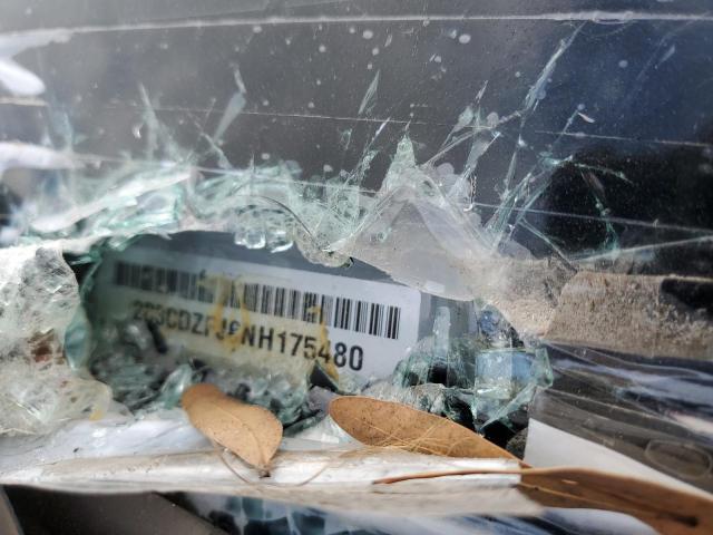 2C3CDZFJ6NH175480 - 2022 DODGE CHALLENGER R/T SCAT PACK GRAY photo 12