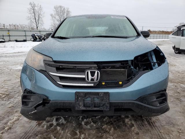 5J6RM4H32EL072819 - 2014 HONDA CR-V LX BLUE photo 5