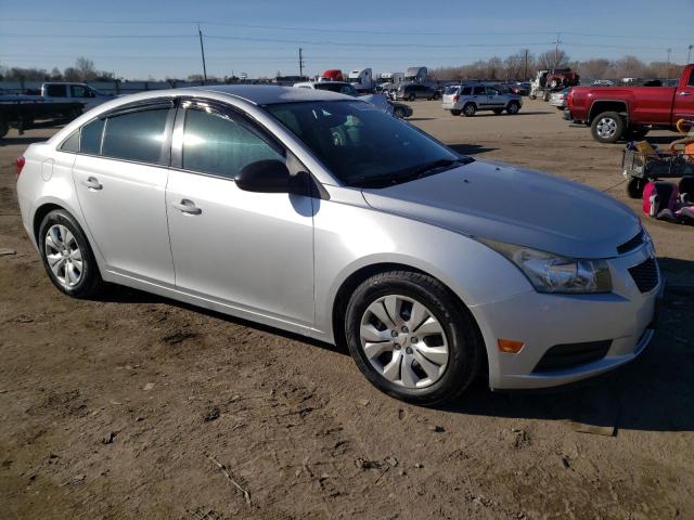 1G1PB5SG6E7182066 - 2014 CHEVROLET CRUZE LS SILVER photo 4