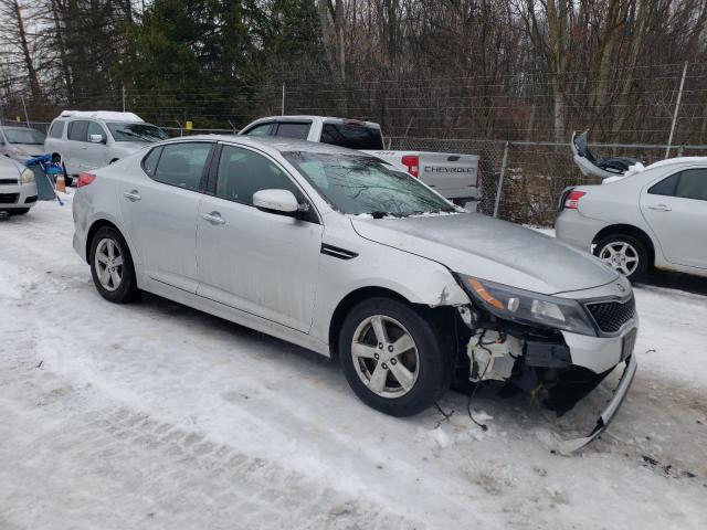 5XXGM4A75FG506758 - 2015 KIA OPTIMA LX SILVER photo 4