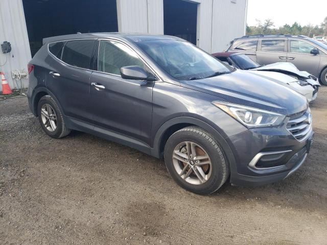 5XYZT3LB0HG469026 - 2017 HYUNDAI SANTA FE S GRAY photo 4