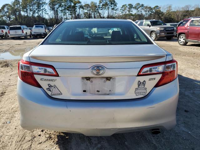 4T1BF1FK9CU124542 - 2012 TOYOTA CAMRY BASE SILVER photo 6