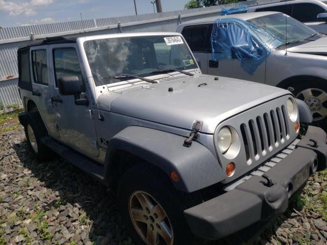 1J4GA39197L215081 - 2007 JEEP WRANGLER X SILVER photo 4