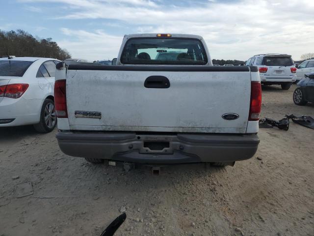 1FTWW30P46EB74401 - 2006 FORD F350 SRW SUPER DUTY WHITE photo 6