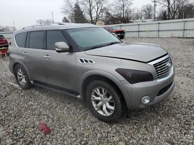 JN8AZ2NE6B9003000 - 2011 INFINITI QX56 GRAY photo 4