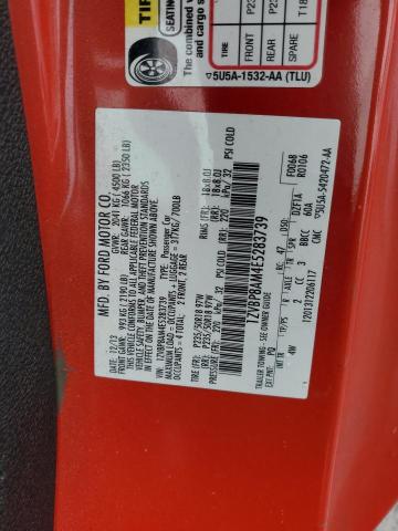 1ZVBP8AM4E5283739 - 2014 FORD MUSTANG RED photo 12