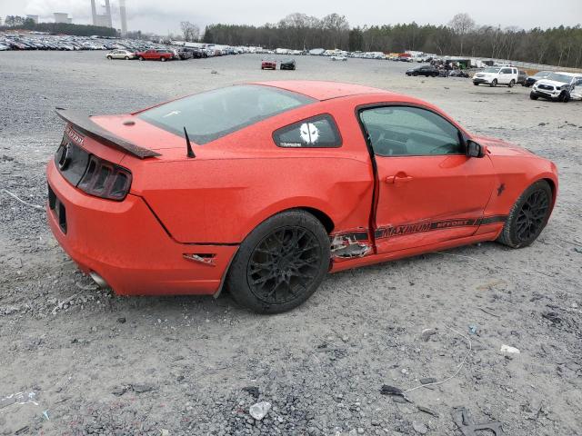 1ZVBP8AM4E5283739 - 2014 FORD MUSTANG RED photo 3