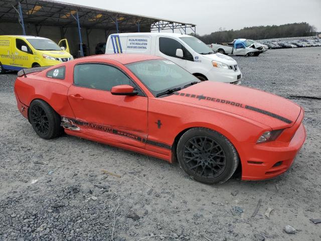 1ZVBP8AM4E5283739 - 2014 FORD MUSTANG RED photo 4