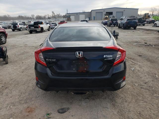 2HGFC2F89MH555929 - 2021 HONDA CIVIC SPORT Negro foto 6