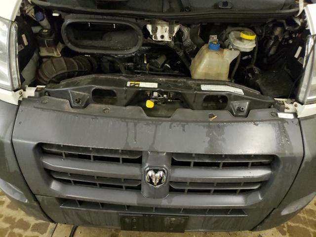 3C6TRVDG5EE120793 - 2014 RAM PROMASTER 2500 HIGH თეთრი ფოტო 12