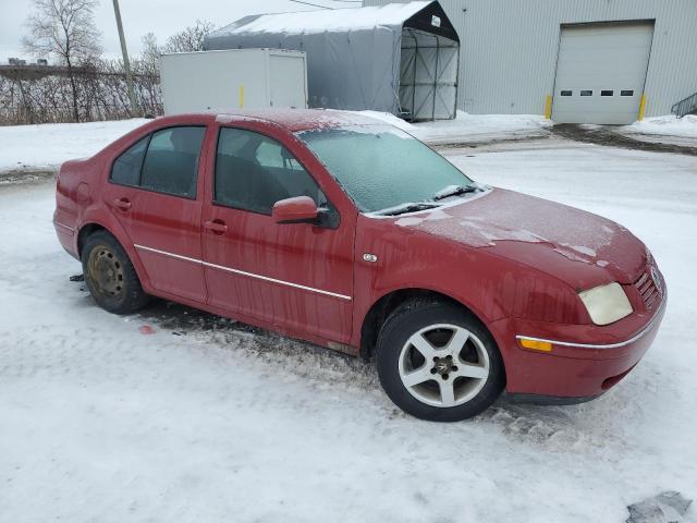 3VWSR29M14M029412 - 2004 VOLKSWAGEN JETTA GLS TDI BURGUNDY photo 4