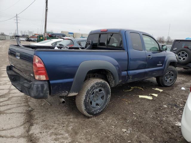 5TEUU42N17Z452474 - 2007 TOYOTA TACOMA ACCESS CAB BLUE photo 3