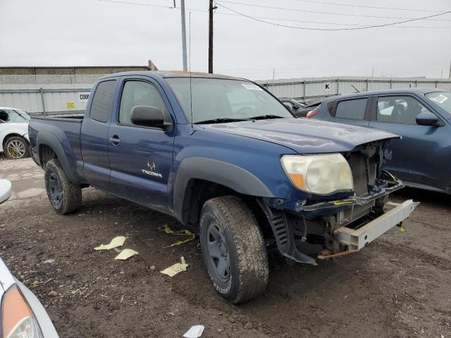 5TEUU42N17Z452474 - 2007 TOYOTA TACOMA ACCESS CAB BLUE photo 4