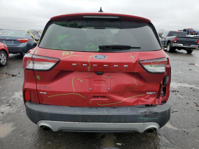 1FMCU9G6XLUA21317 - 2020 FORD ESCAPE SE RED photo 6